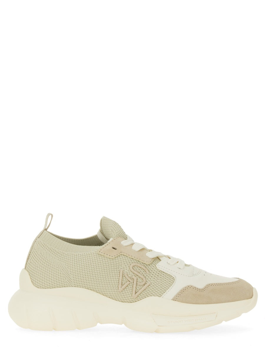Stuart Weitzman Sneakers - White | Wanan Luxury