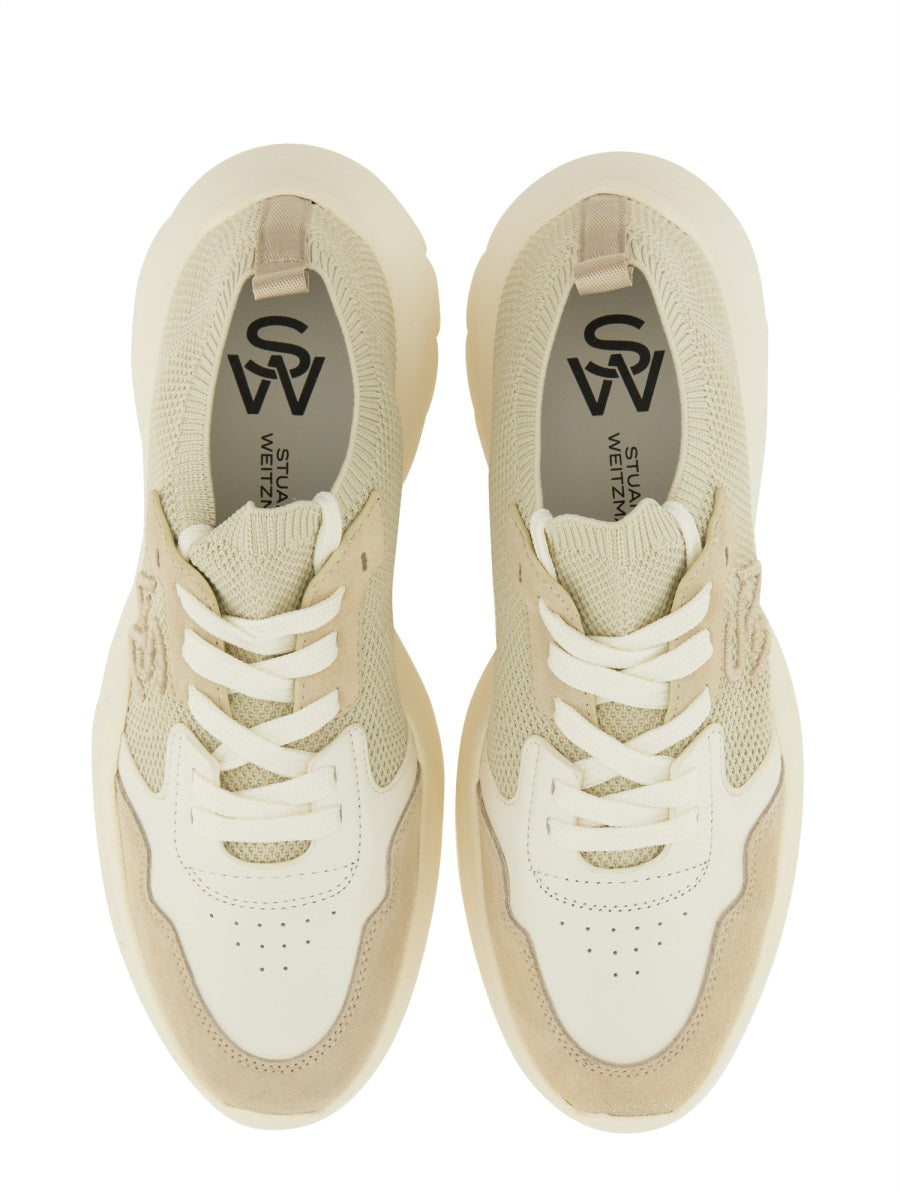 Stuart Weitzman Sneakers - White | Wanan Luxury