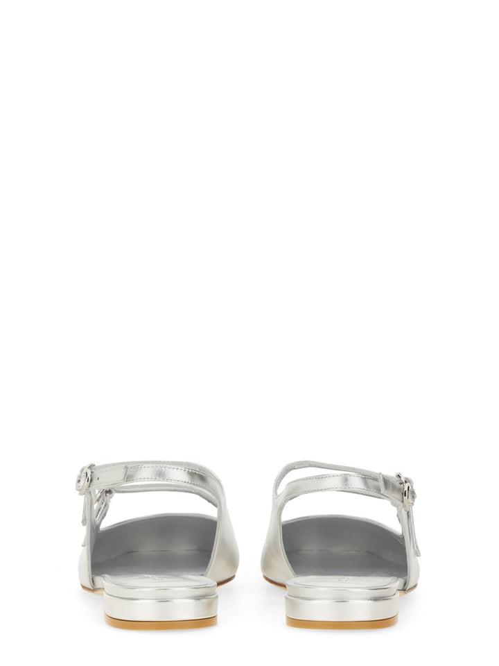 Stuart Weitzman Flat Shoes - Silver | Wanan Luxury