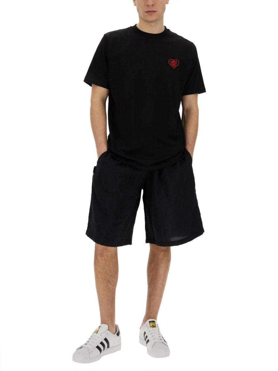 Family First T shirts - Black | Wanan Luxury