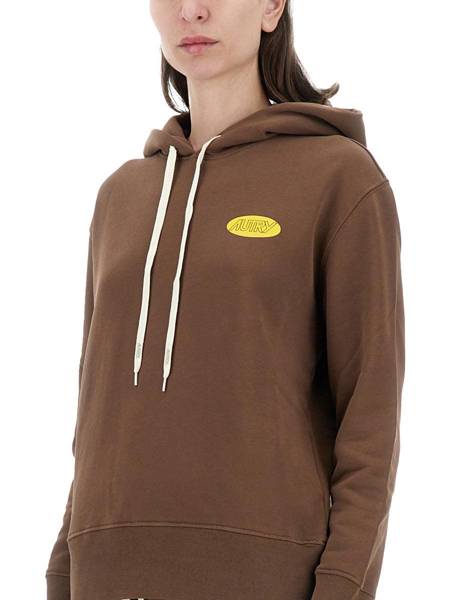 Autry Sweatshirts - Brown | Wanan Luxury