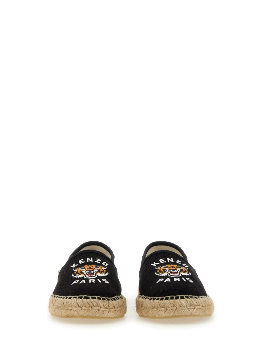Kenzo Flat Shoes - Black | Wanan Luxury