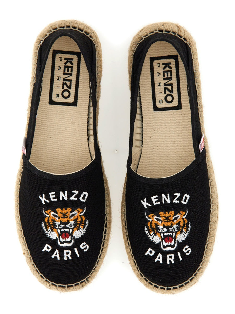 Kenzo Flat Shoes - Black | Wanan Luxury