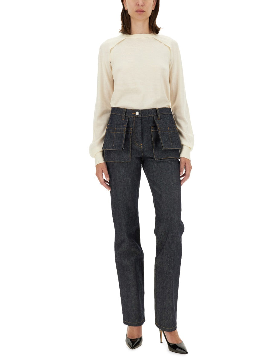 Helmut Lang Sweaters - White | Wanan Luxury