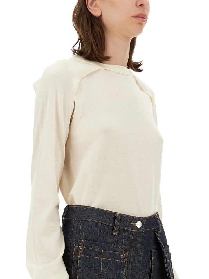 Helmut Lang Sweaters - White | Wanan Luxury