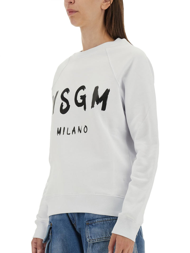 MSGM Sweatshirts - White | Wanan Luxury