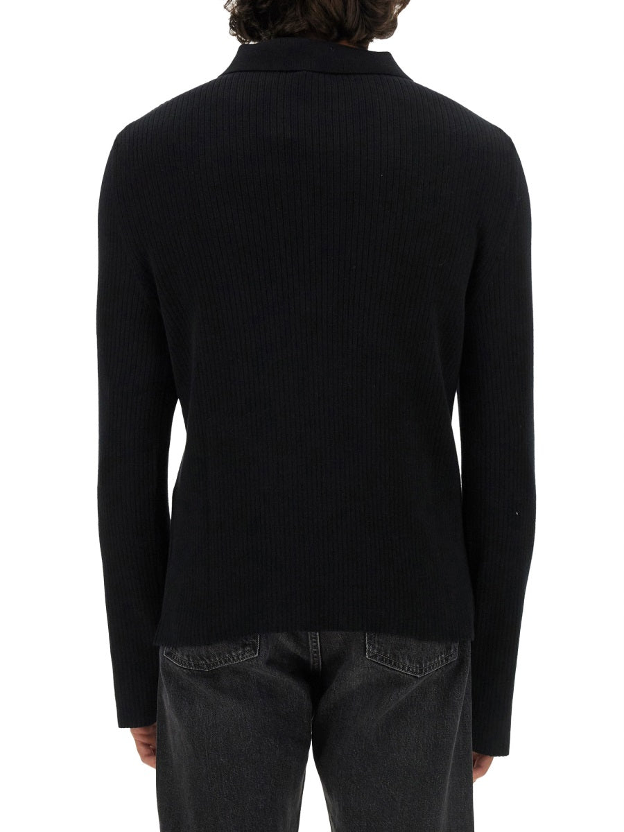 Courrèges Polo - Black | Wanan Luxury