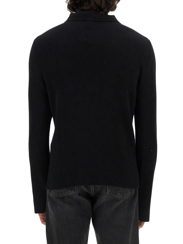 Courrèges Polo - Black | Wanan Luxury