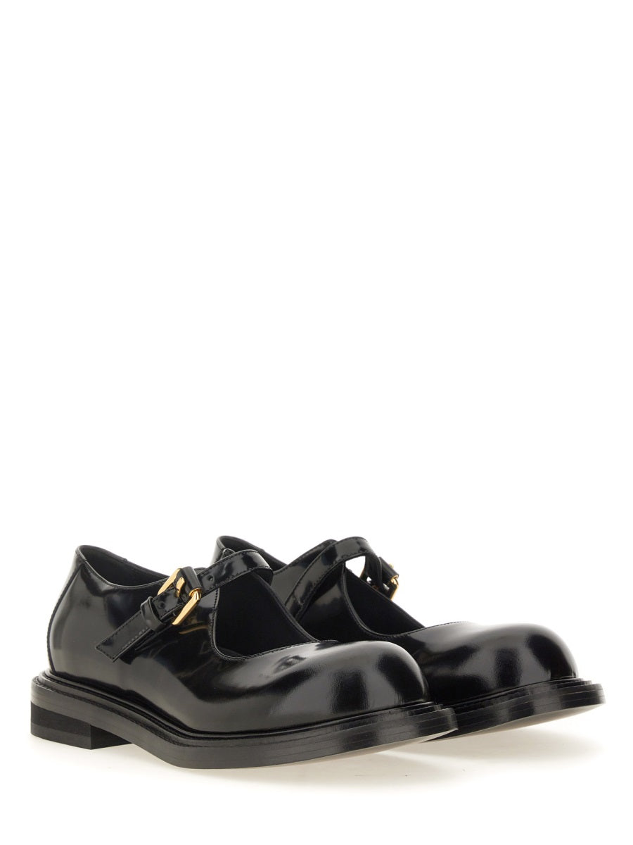 Moschino Flat Shoes - Black | Wanan Luxury
