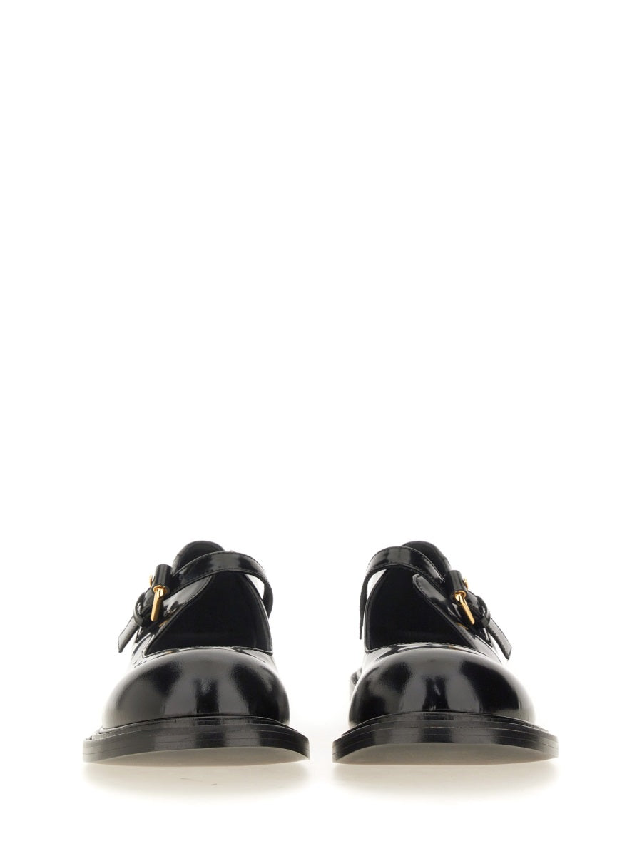Moschino Flat Shoes - Black | Wanan Luxury