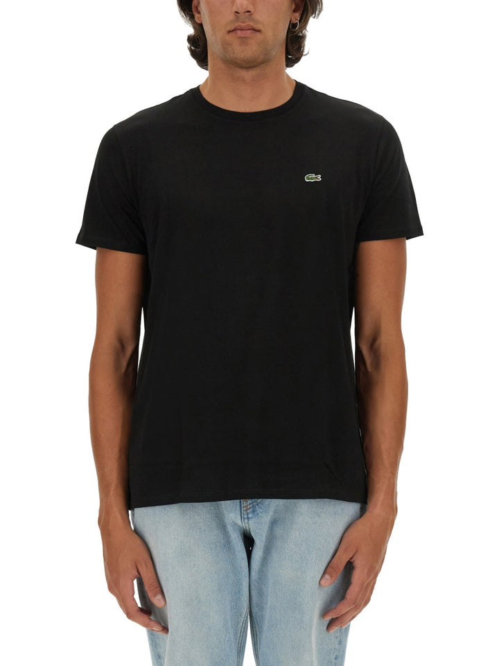 Lacoste T shirts - Black | Wanan Luxury