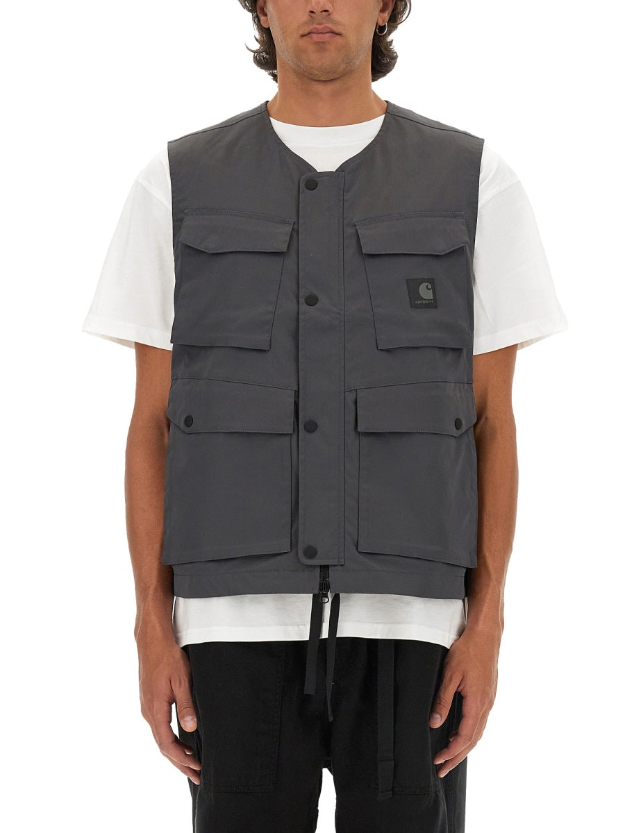 Carhartt Wip Gilet - Grey | Wanan Luxury