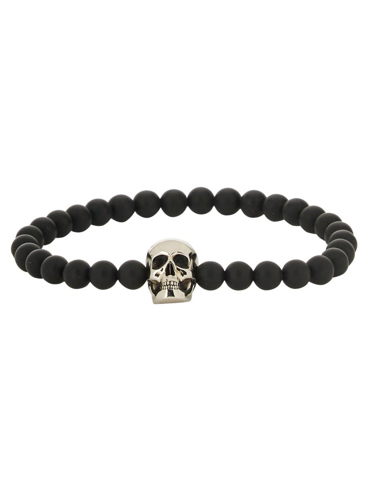 Alexander McQueen Bracelets - Black | Wanan Luxury