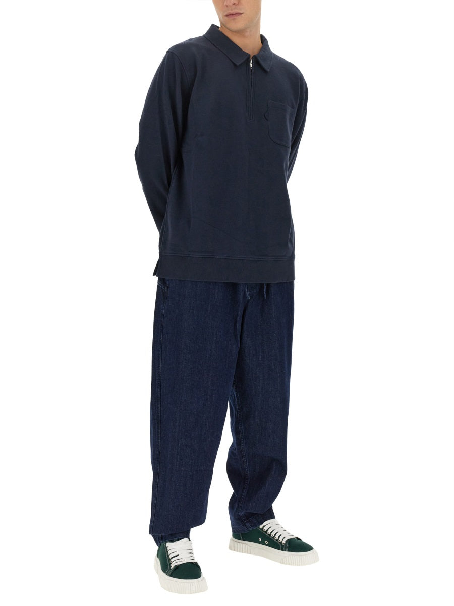 YMC Sweatshirts - Blue | Wanan Luxury