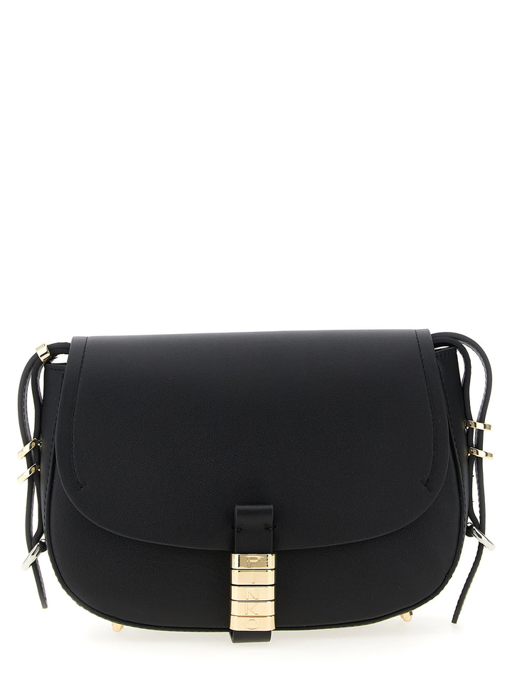 Pinko Saddle Mini Crossbody Bags - Black | 5be70699cd14d1ea7d1f83222d41130893763de5