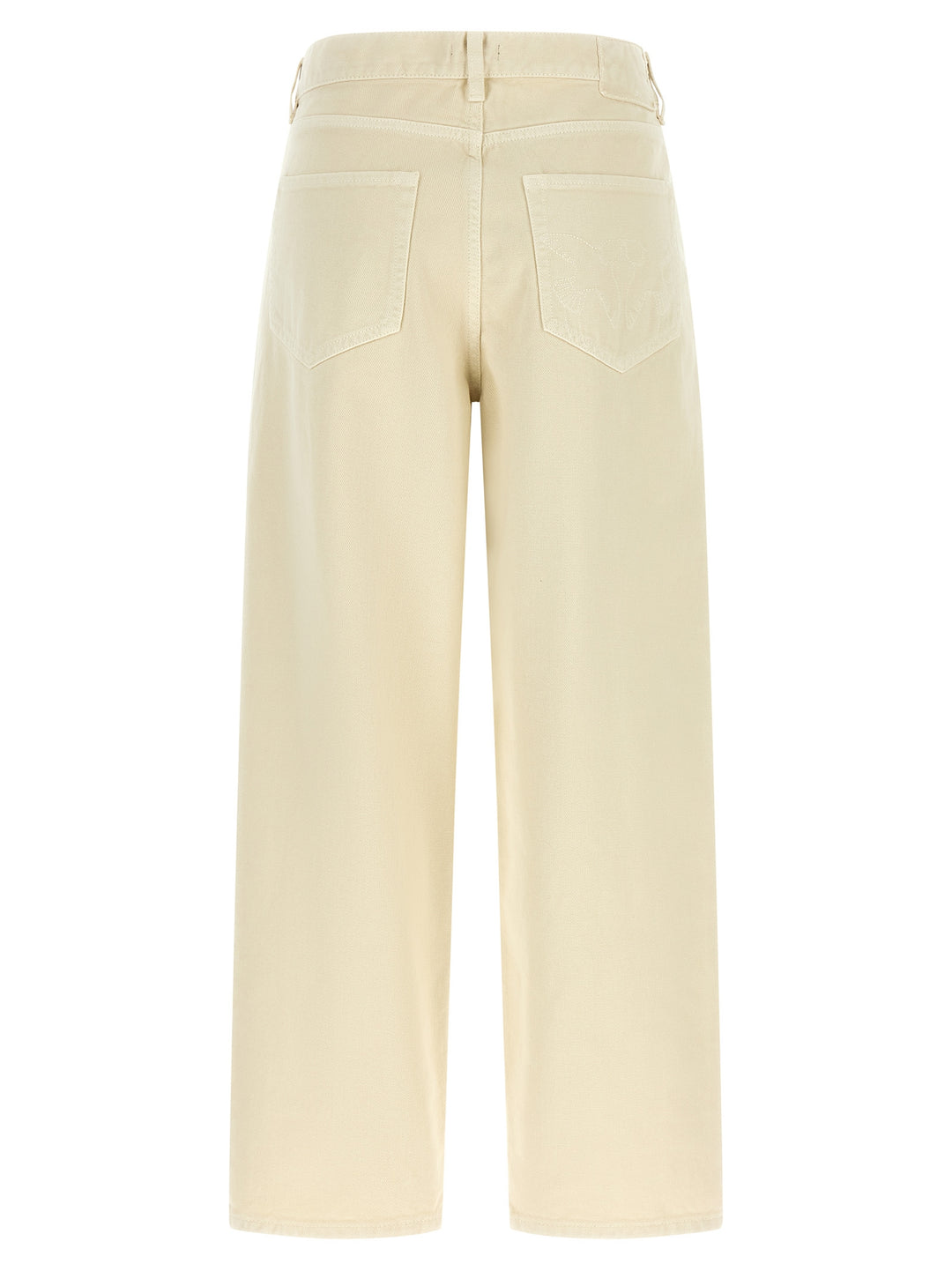 Pinko Love Birds Jeans - Beige | 174d3fbd81ca8a74febddf71bf9a9e3002594433