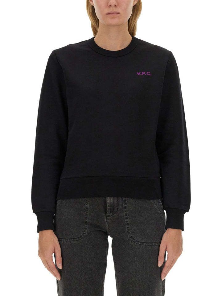 A.P.C. Sweatshirts - Black | Wanan Luxury
