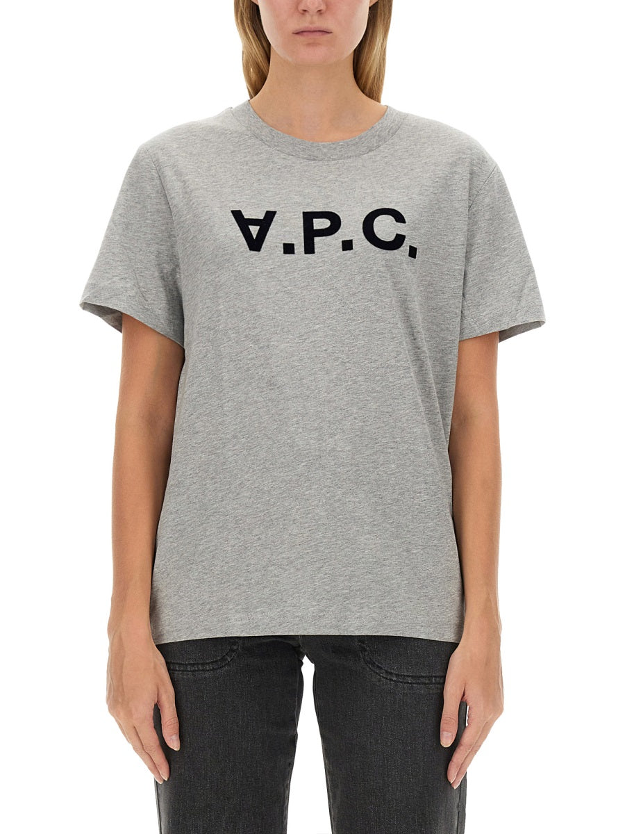 A.P.C. T shirts - Grey | Wanan Luxury