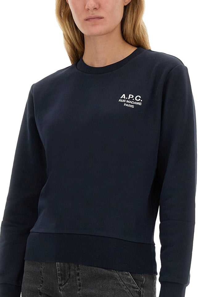 A.P.C. Sweatshirts - Blue | Wanan Luxury