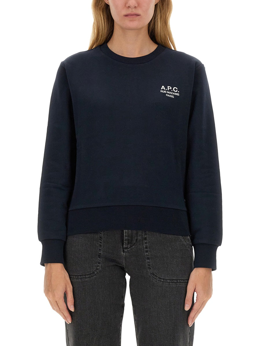 A.P.C. Sweatshirts - Blue | Wanan Luxury
