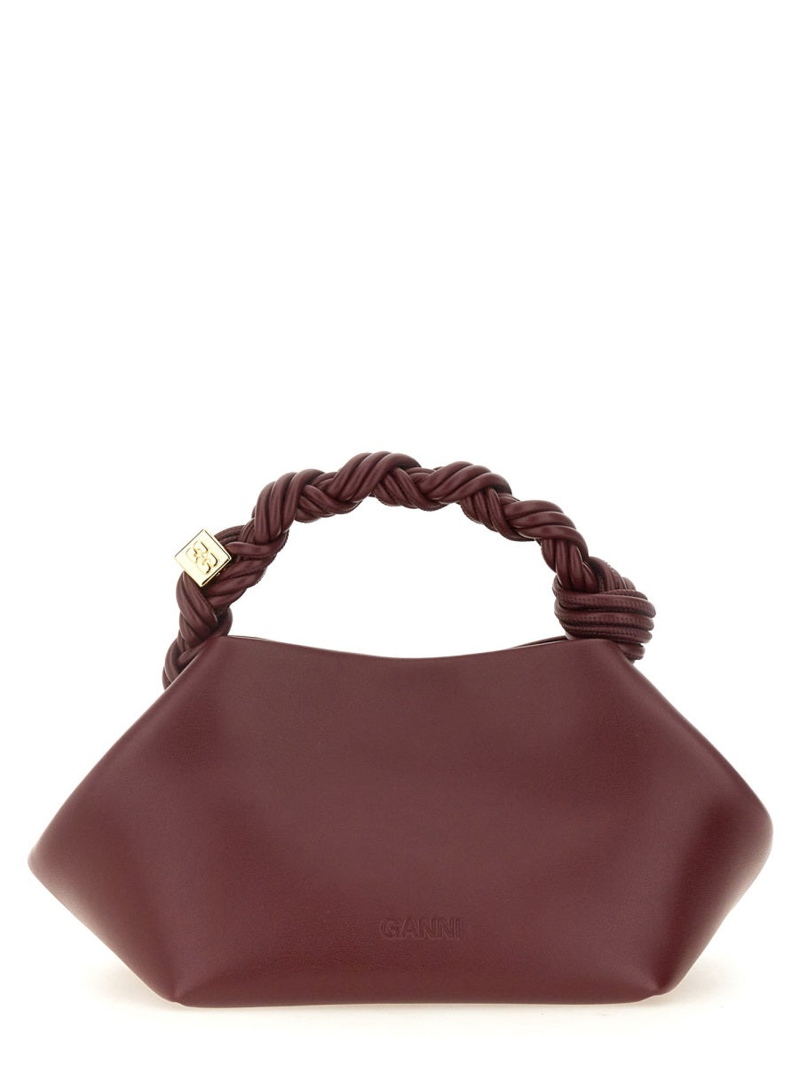 Ganni Shoulder Bags - Burgundy | Wanan Luxury