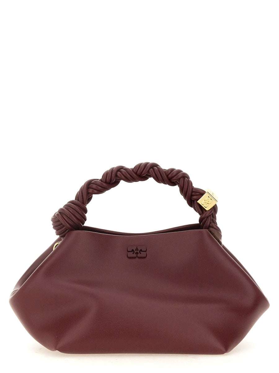 Ganni Shoulder Bags - Burgundy | Wanan Luxury
