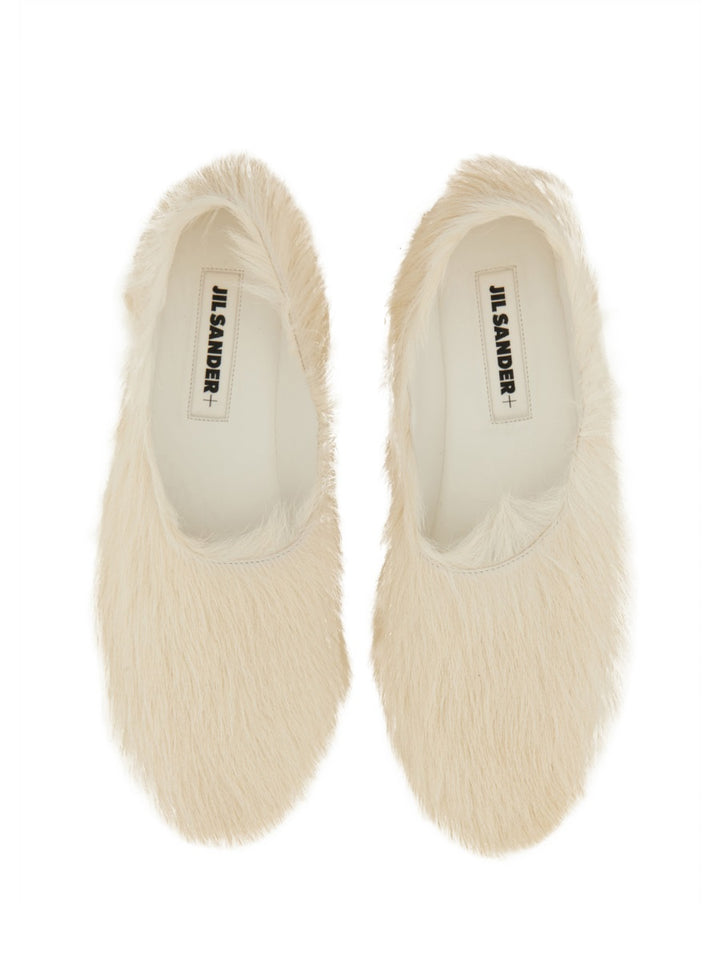 Jil Sander Flat Shoes - White | Wanan Luxury