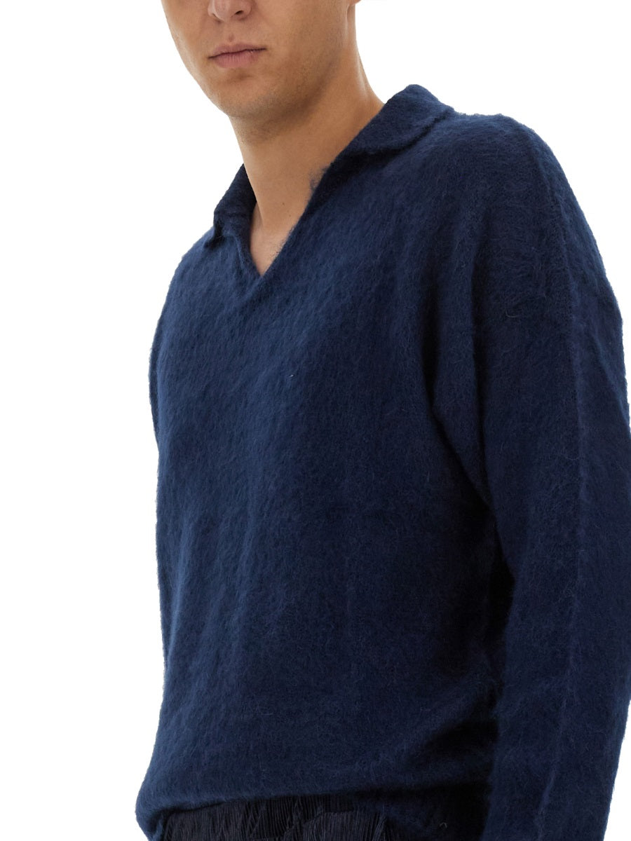 Family First Polo - Blue | Wanan Luxury