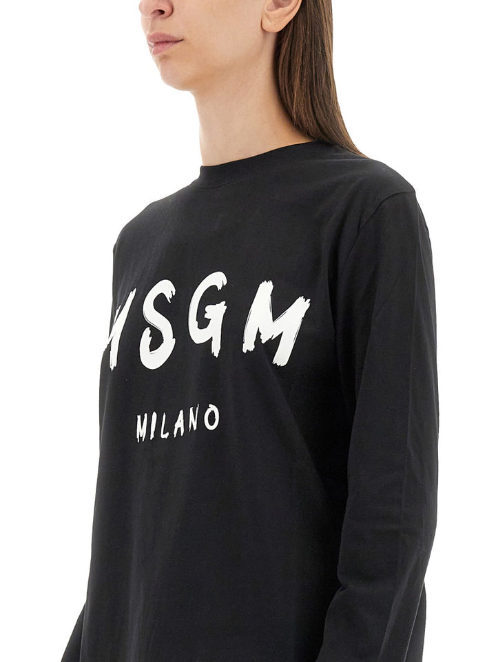 MSGM T shirts - Black | Wanan Luxury