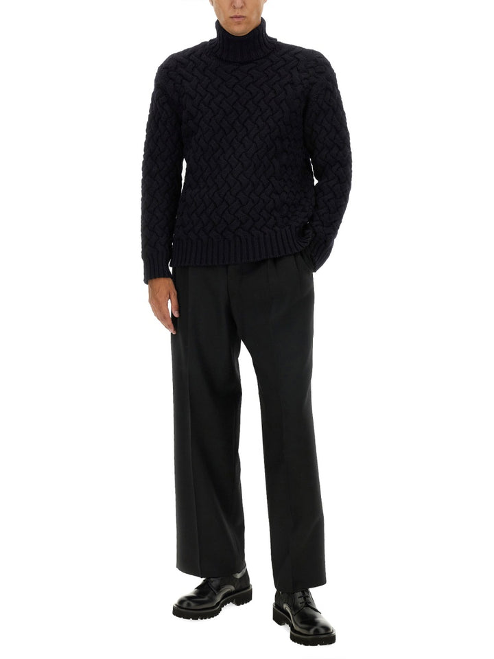 Dries Van Noten Sweaters - Blue | 50a5b326f3cf01061a3c2d85091ab745dc038a79