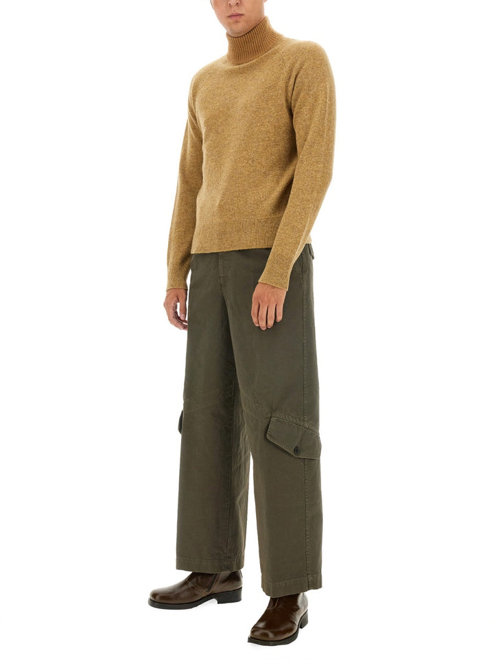 Dries Van Noten Pants - Military Green | 6831642c99ce5010b574ff045516c4fd8e12bddc
