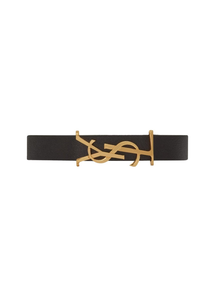 Saint Laurent Bracelets - Black | Wanan Luxury