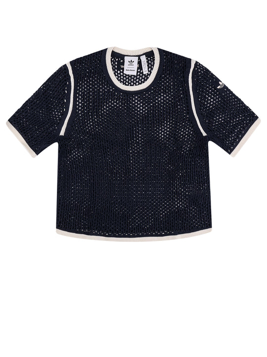 Wb Knit Tee Cotton Blend Sweater
