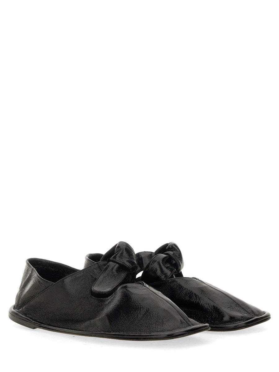 Hereu Flat Shoes - Black | Wanan Luxury