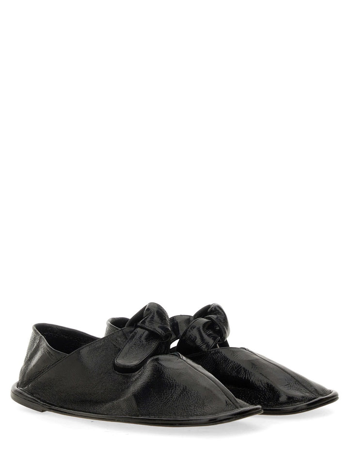Hereu Flat Shoes - Black | Wanan Luxury