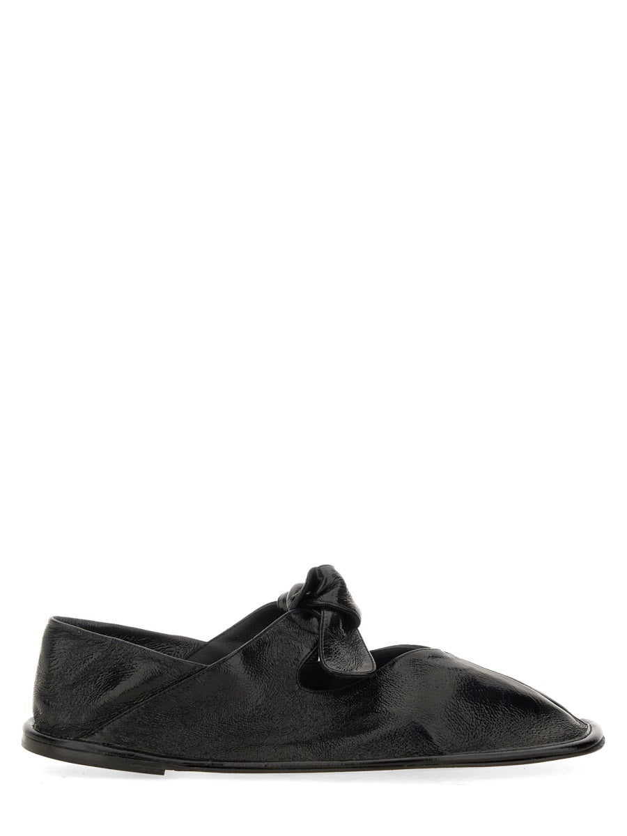 Hereu Flat Shoes - Black | Wanan Luxury