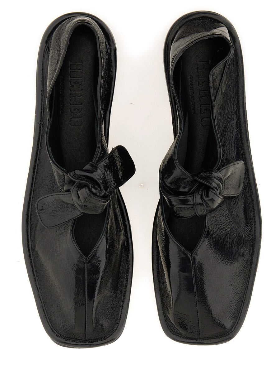 Hereu Flat Shoes - Black | Wanan Luxury