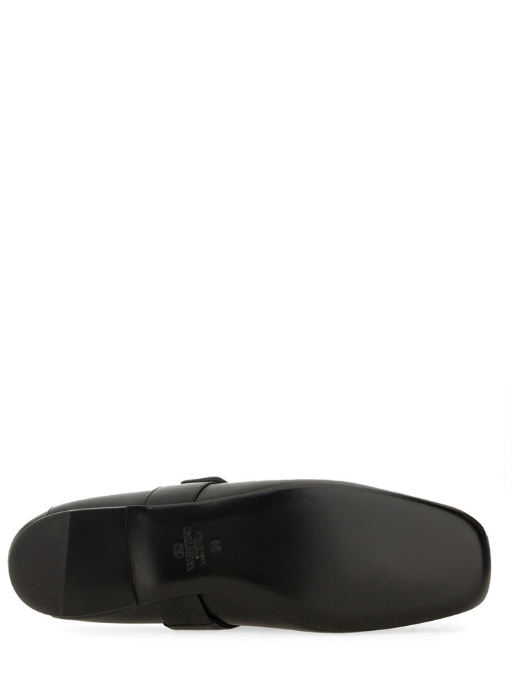 Valentino Garavani Flat Shoes - Black | Wanan Luxury