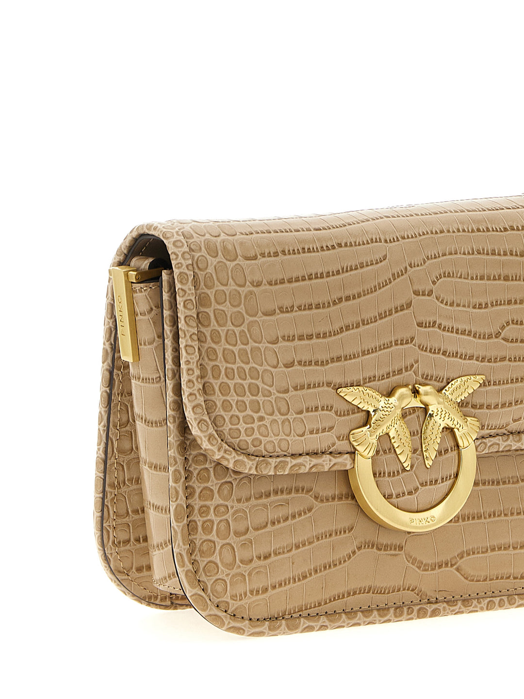 Pinko Love Bag Box Shoulder Bags - Beige | 386d55cf0091ff1bba7b11ad7d230e3f0c0712ef