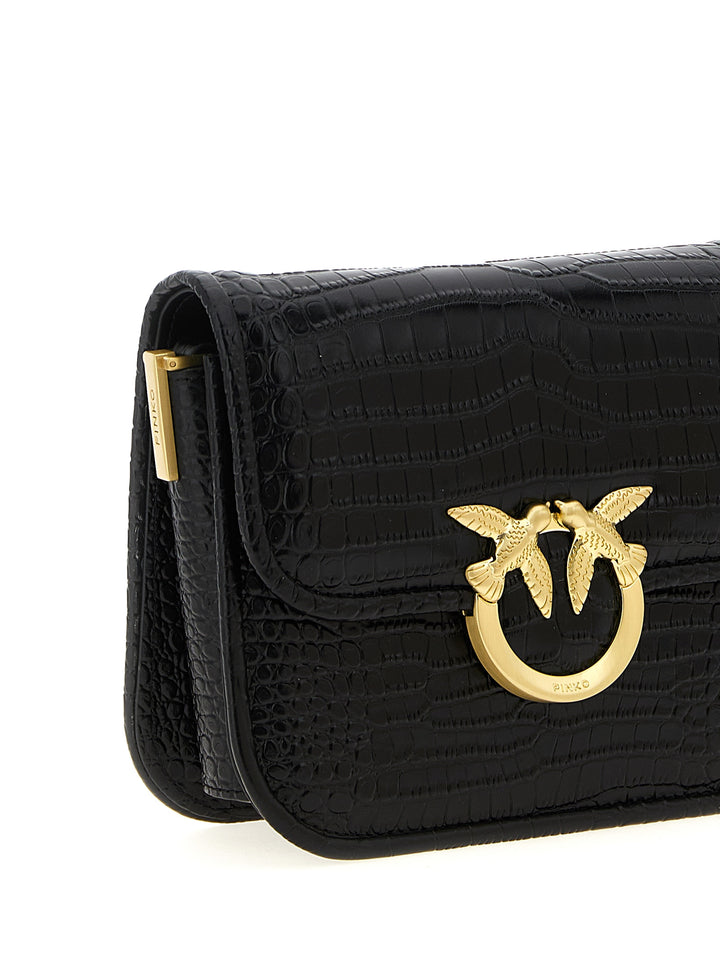 Pinko Love Bag Box Shoulder Bags - Black | 91b4726b1f9b2128c41d0d47c64f8a107880a0de