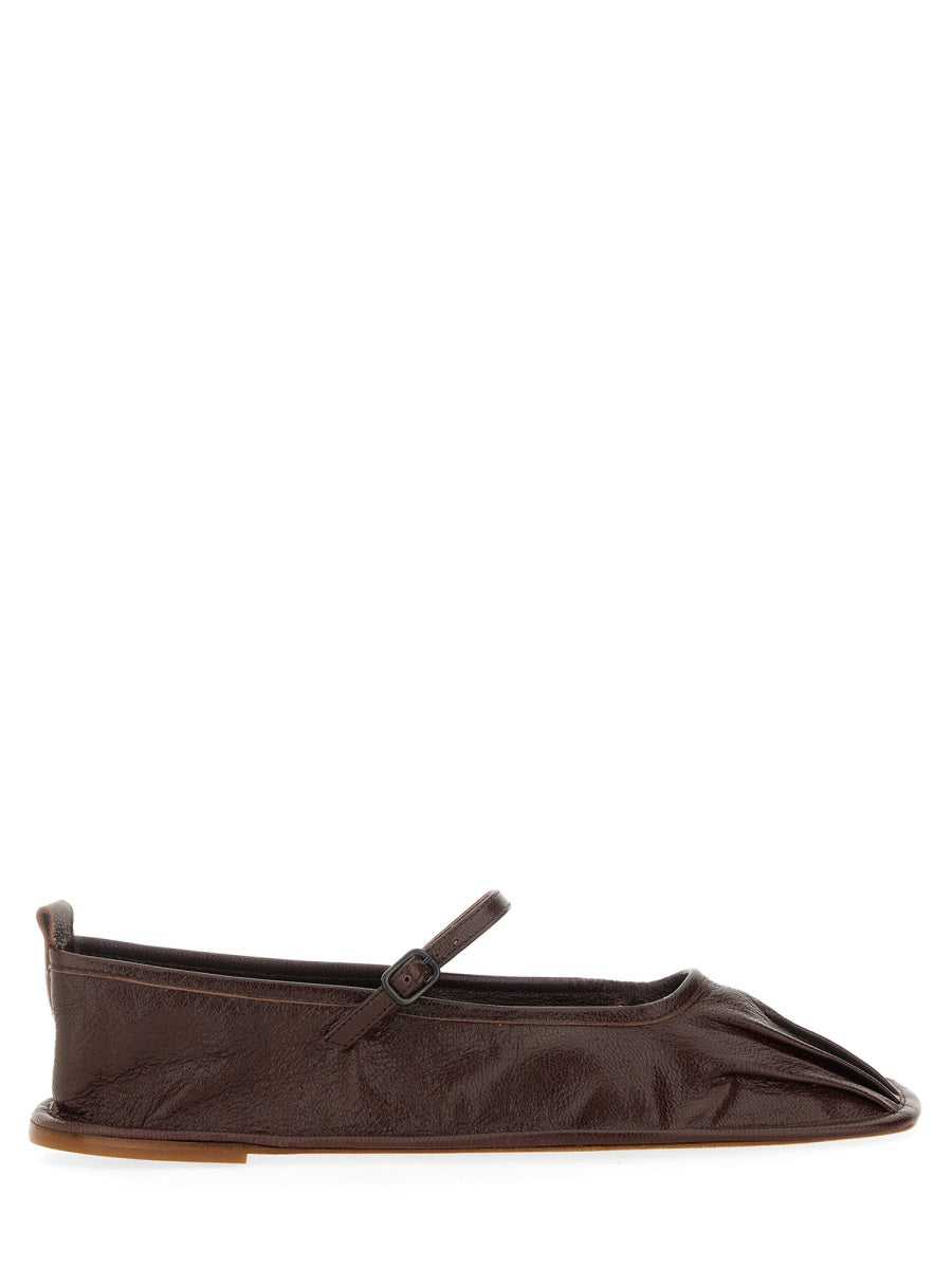 Hereu Flat Shoes - Brown | Wanan Luxury