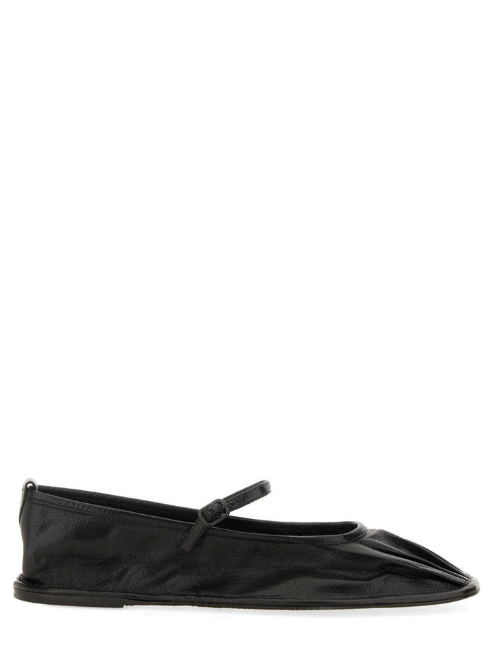 Hereu Flat Shoes - Black | Wanan Luxury