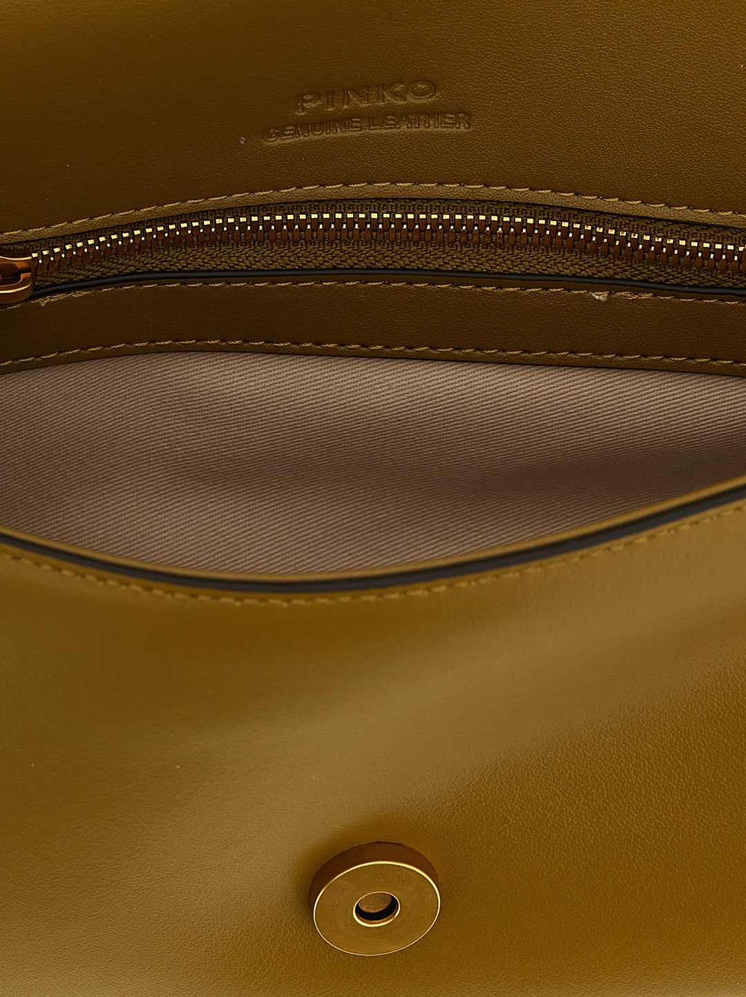 Pinko Mini Love Slouchy Shoulder Bags - Green | 77b9f081581a9e71fdcf6e3c0f9b1c16dc96b793