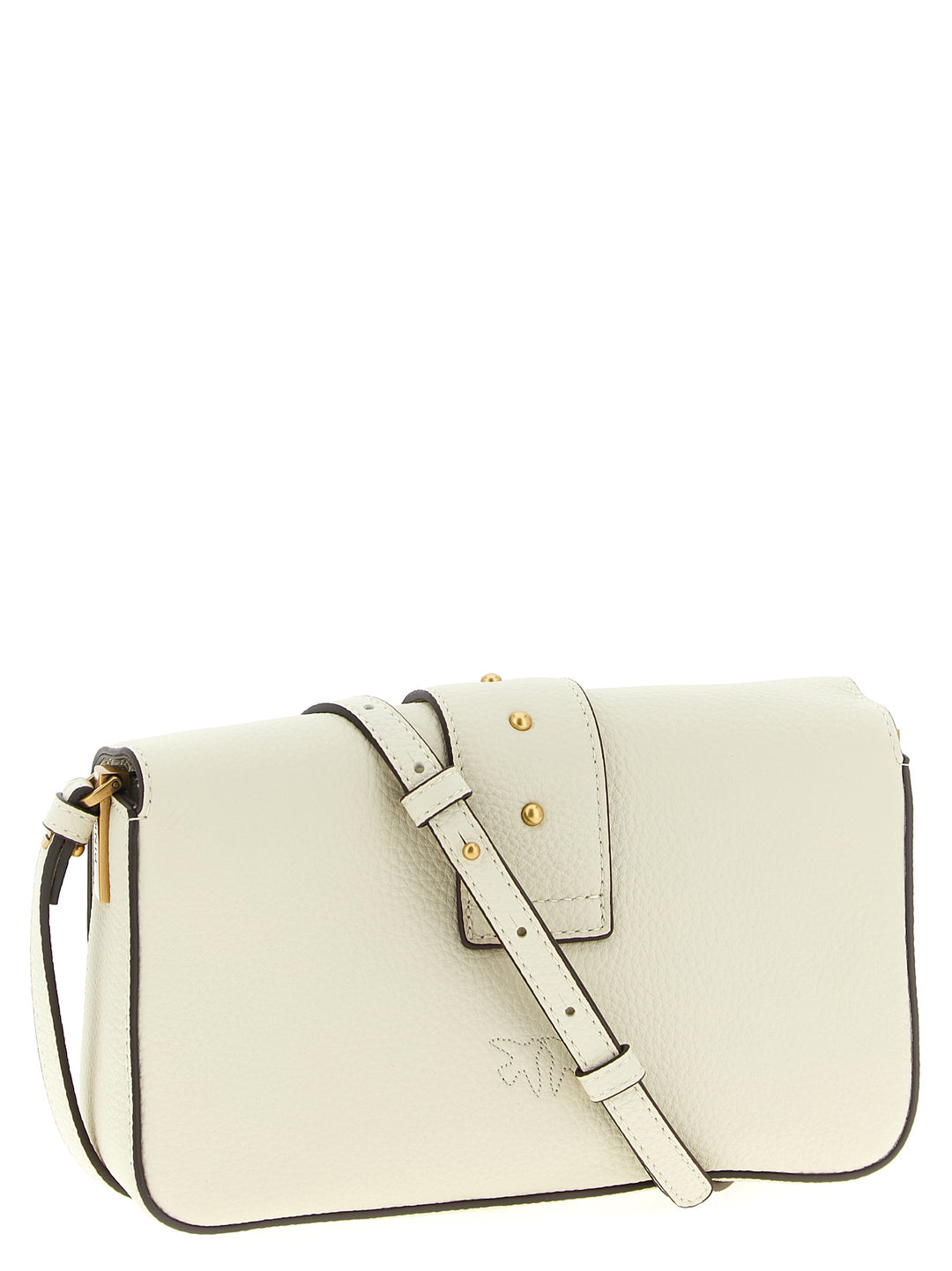 Pinko Love One Mini Crossbody Bags - White | 4ec838b9093cde2404fb9acb205a13661e7d716e