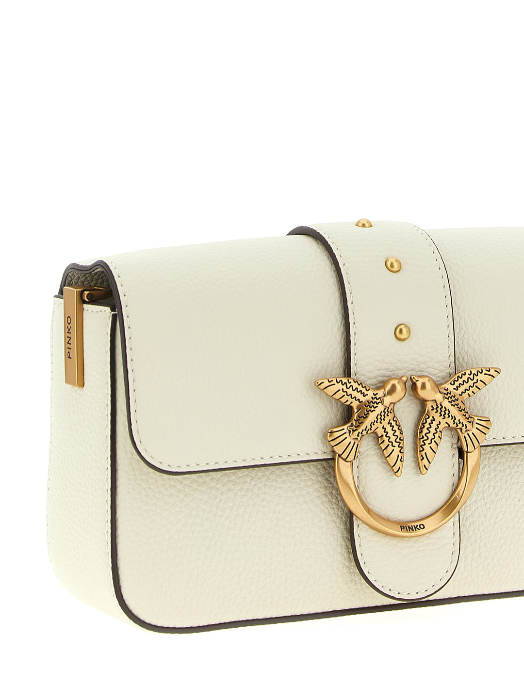 Pinko Love One Mini Crossbody Bags - White | 9b7d231fc541ca8abf62cef6f2f717a99e180974