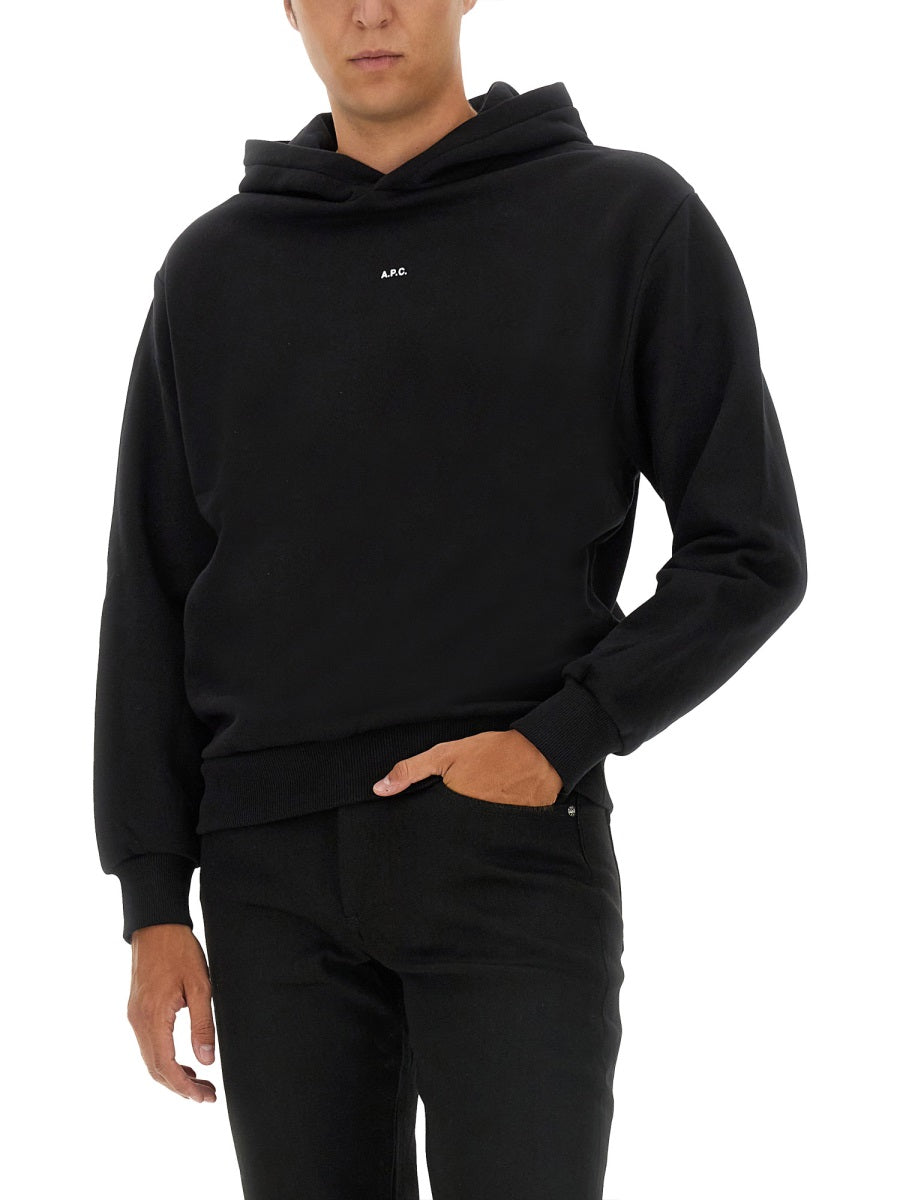 A.P.C. Sweatshirts - Black | Wanan Luxury