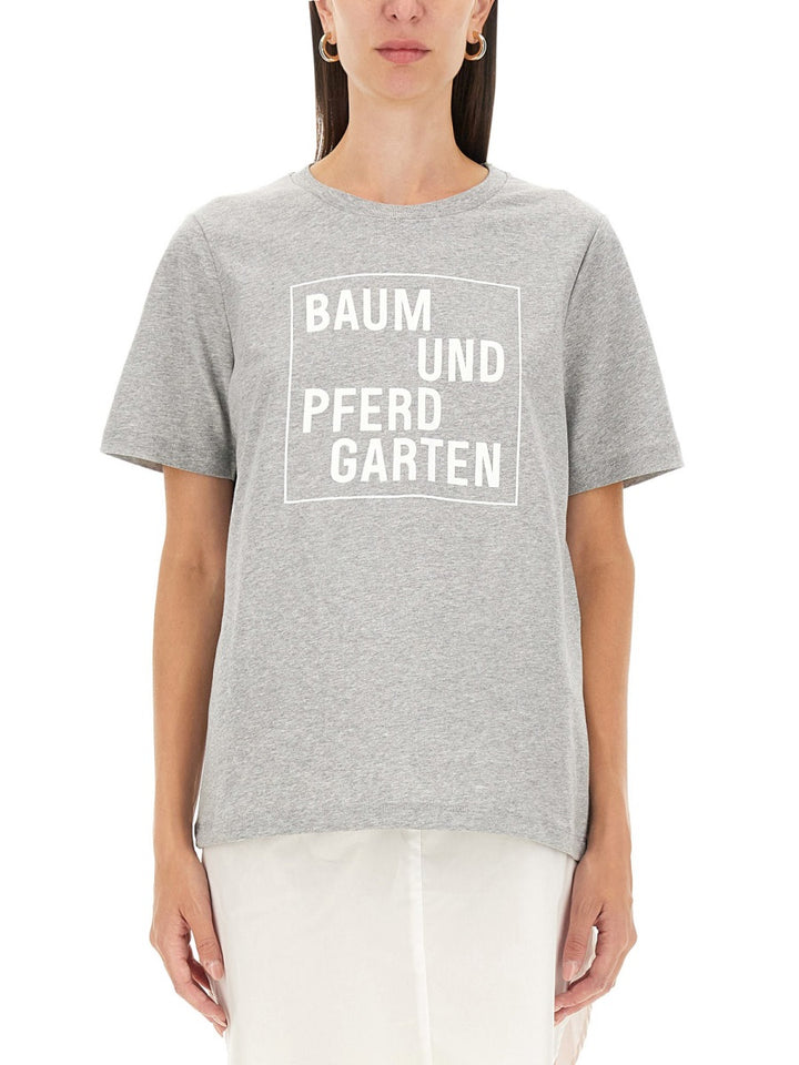 Baum Und Pferdgarten T shirts - Grey | Wanan Luxury