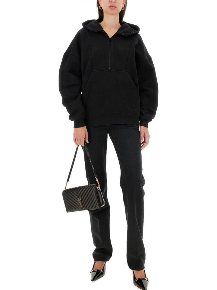 Saint Laurent Sweatshirts - Black | Wanan Luxury
