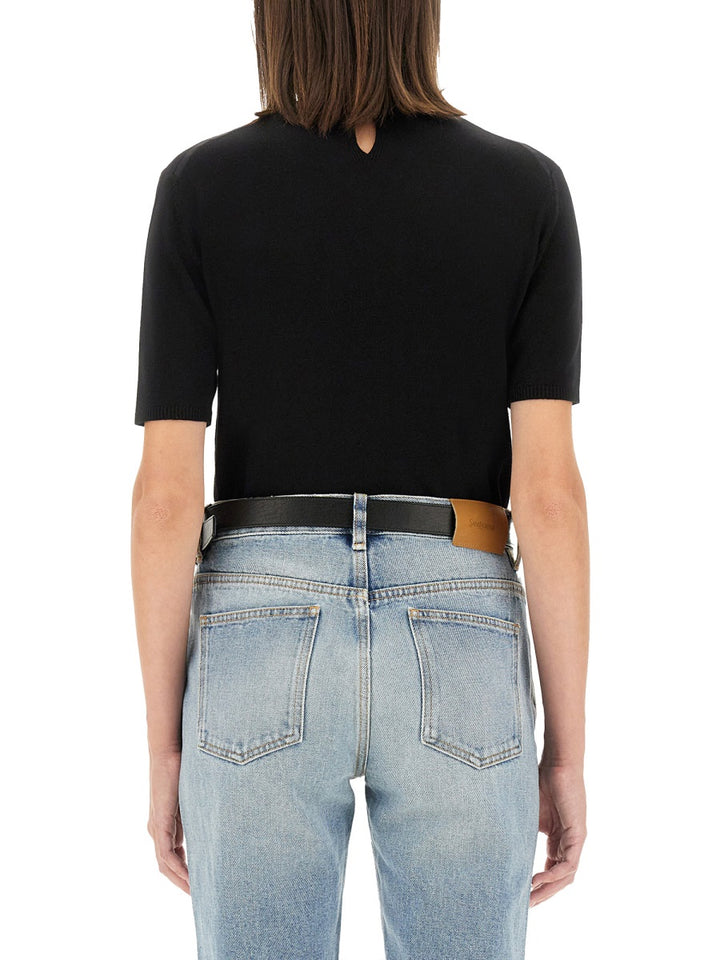 Saint Laurent T shirts - Black | Wanan Luxury