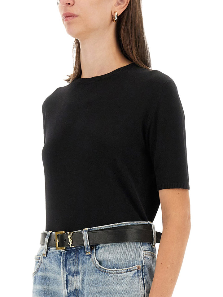 Saint Laurent T shirts - Black | Wanan Luxury